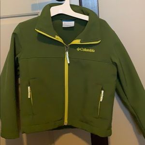 Boys Columbia shoftshell jacket